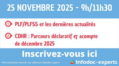 PLF/PLFSS et les dernières actualités